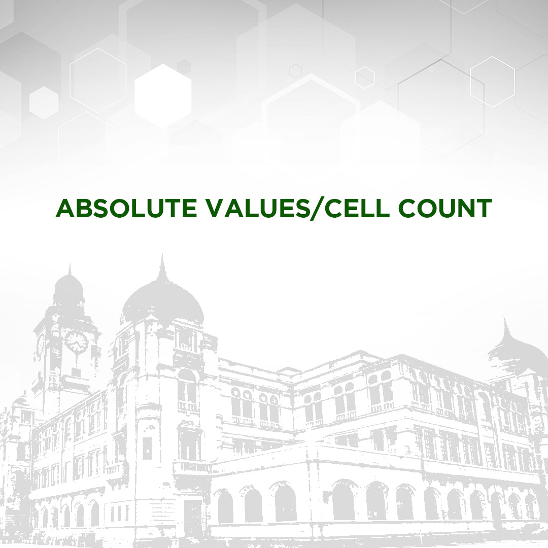 Absolute Values / Cell Count Test
