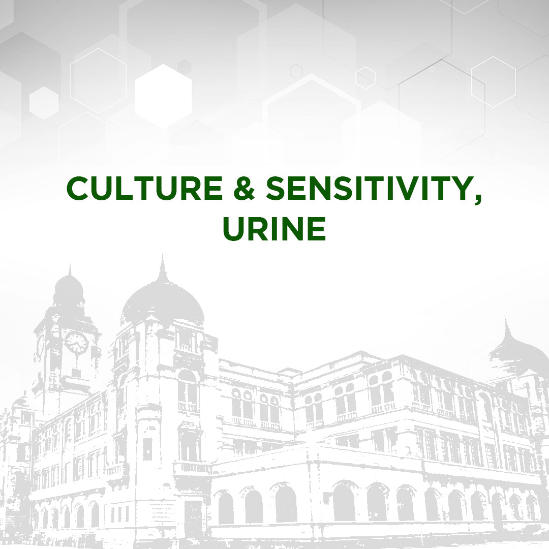 Culture & Sensitivity, Urine Test