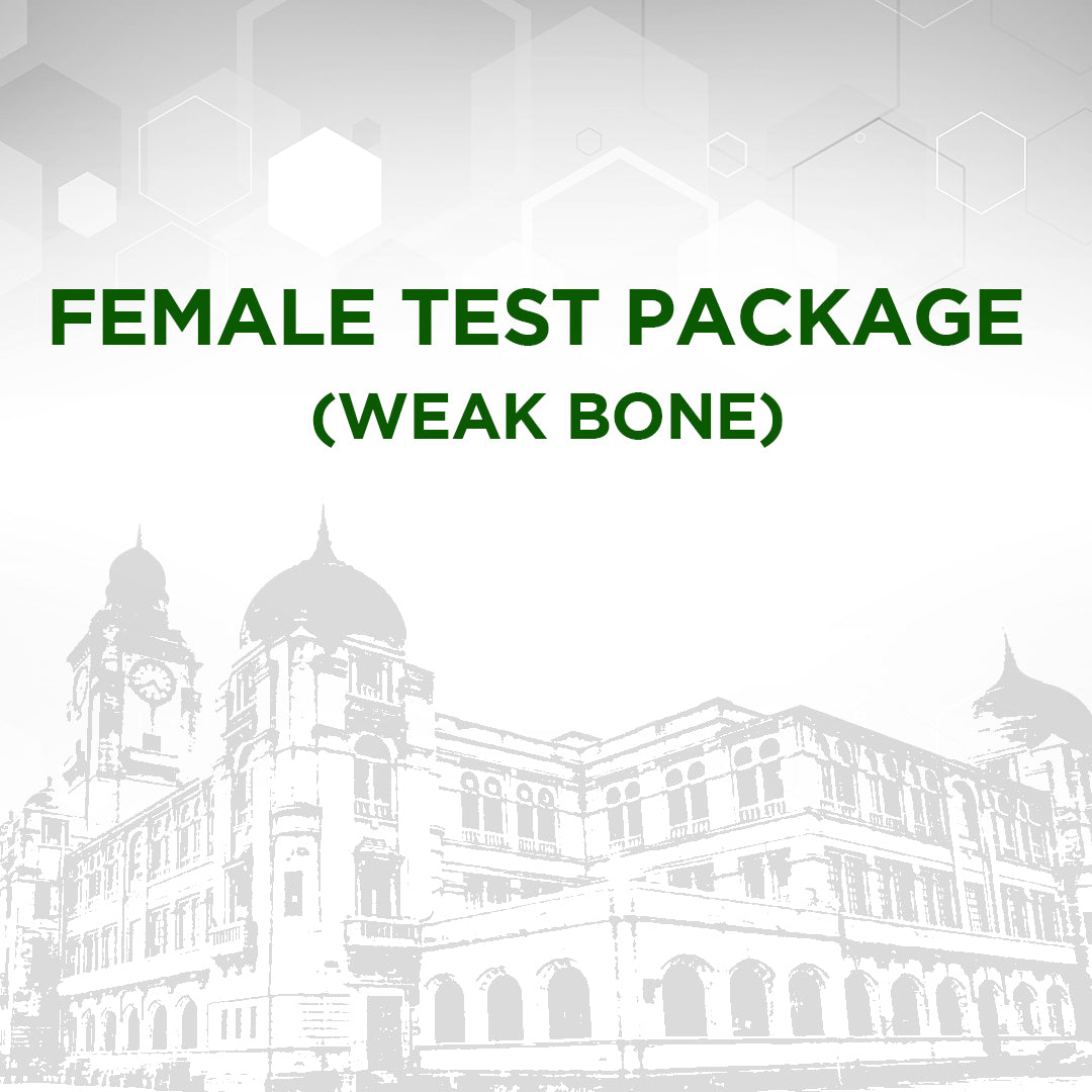 Female Test Package For Weak Bone