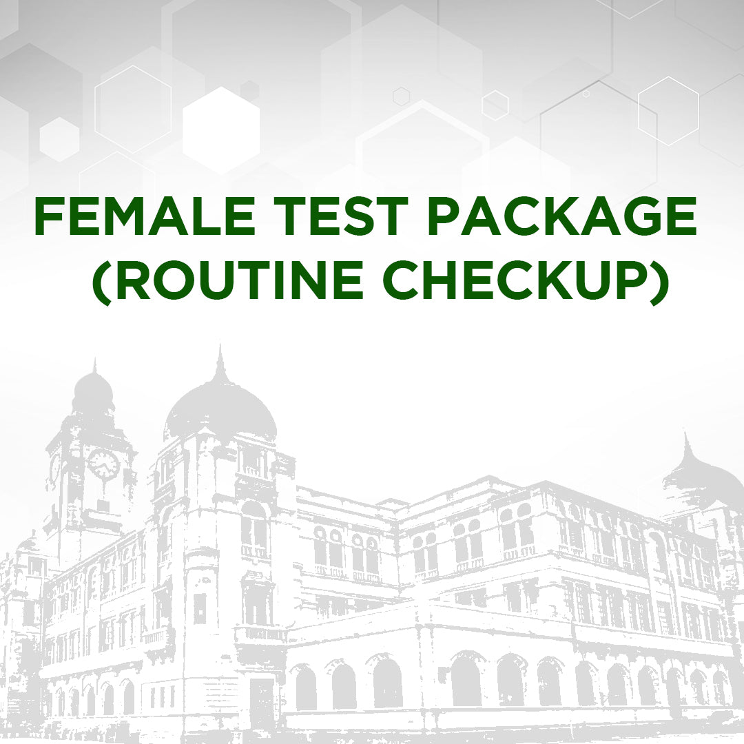 Female Test Package For Routine Checkup – KMC Labs